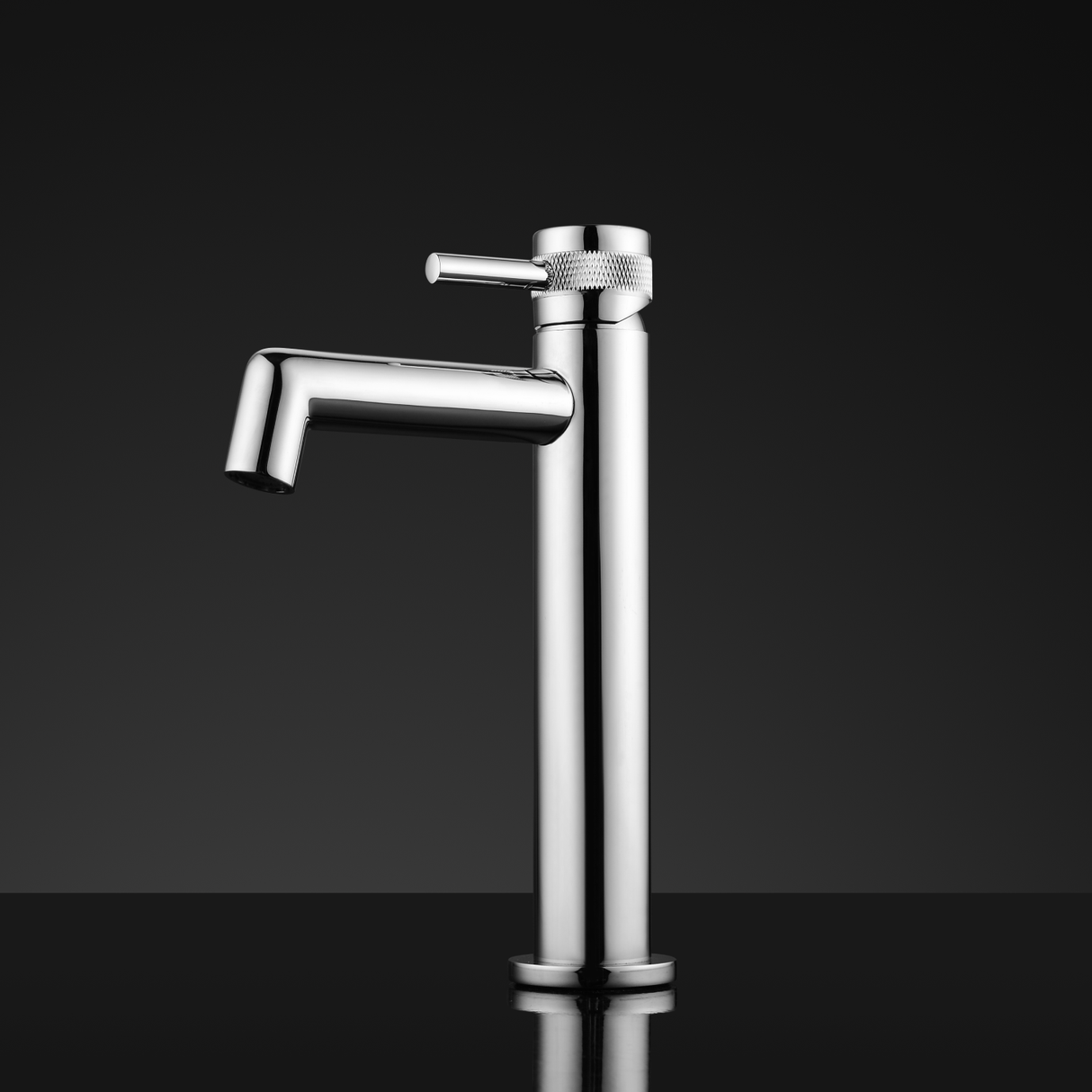 DAX Brass Single Handle Bathroom Faucet, Chrome DAX-8010040-CR