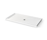 MAAX 106765-000-002-000 Icon 7236 AcrylX Alcove Shower Base with Center Drain in White