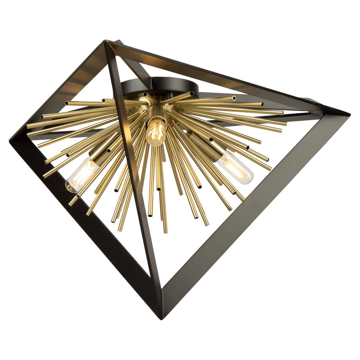 Sunburst Flush Mount