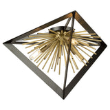 Sunburst Flush Mount