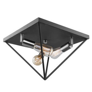 Artistry Flush Mount Light - Polished Nickel