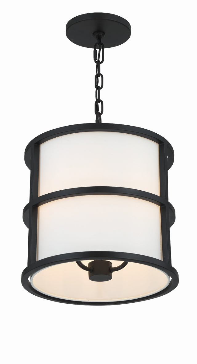 Brian Patrick Flynn for Crystorama Hulton 3 Light Luxe Gold Mini Chandelier 9593-LG