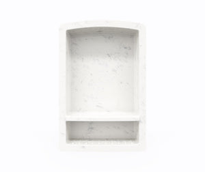 Swanstone RS-2215 Recessed Shelf in Carrara RS02215.221