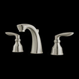 Avalon 2-Handle 8" Widespread Bathroom Faucet in Brushed Nickel