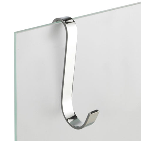 Bathroom Hook, Small, Chrome, Brass