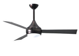 Matthews Fan DA-BB-BS Donaire wet location 3-Blade paddle fan constructed of 316 Marine Grade Stainless Steel