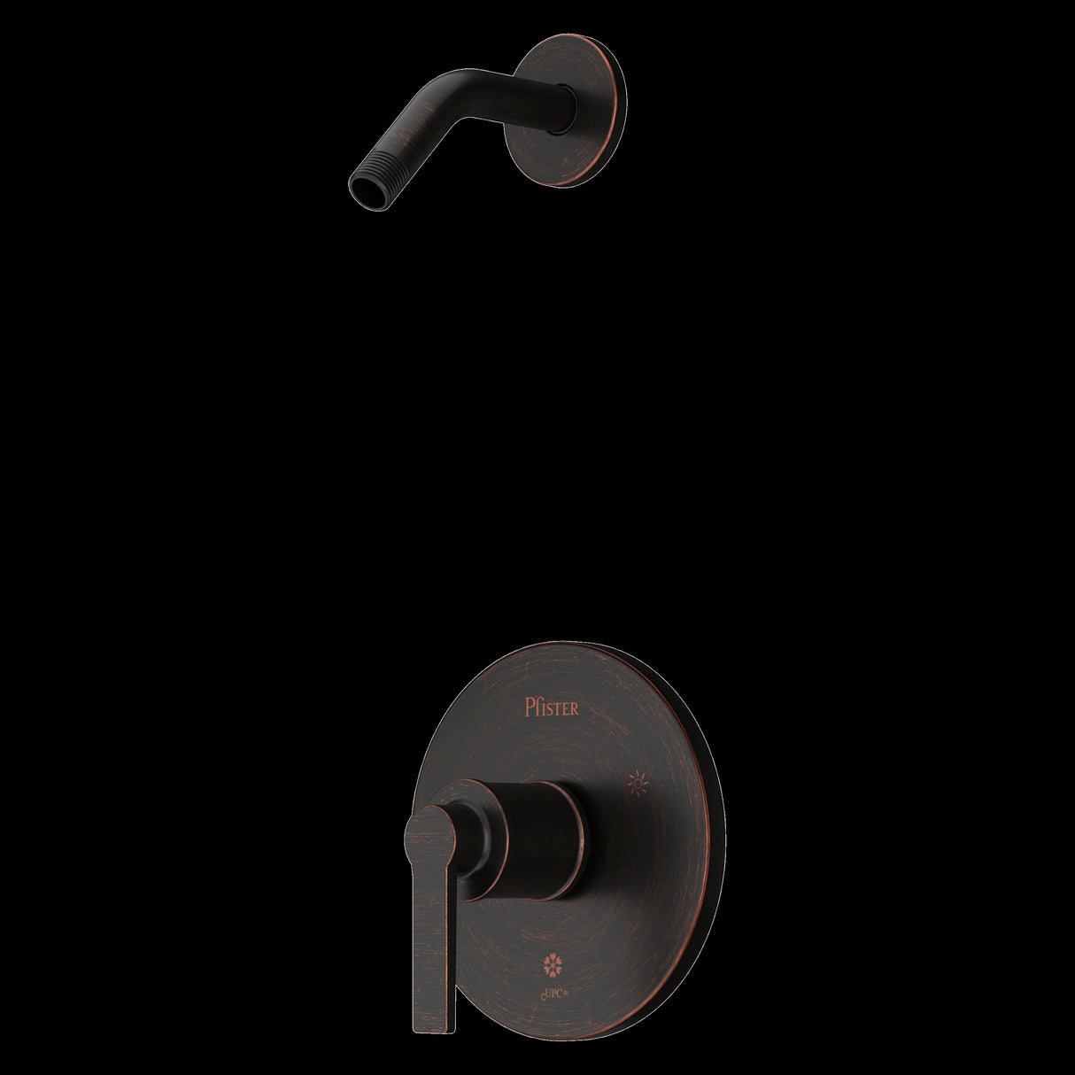 Colfax Shower trim, Showerhead not Included in Tuscan Bronze