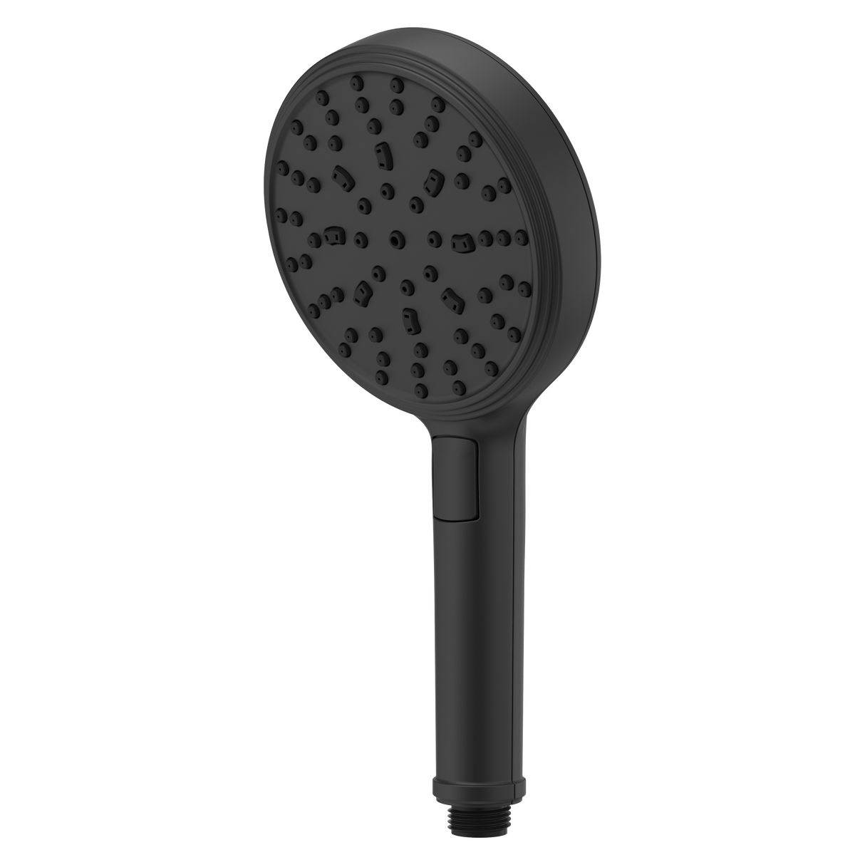 Transitional Round Hand Shower in Spot Defense Matte Black