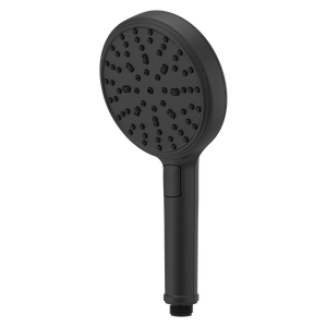 Transitional Round Hand Shower in Spot Defense Matte Black