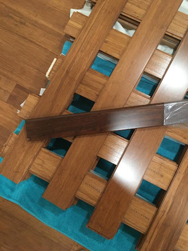 CALI Antique Java Overlap Stair Nosing 9/16" 7104001115 72 x 3-1/4 x 1