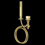 Verve Roman Tub Handshower with Diverter in Brushed Gold