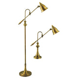 Elk 97623 Watson Floor and Table Lamp - Set of 2 Brass