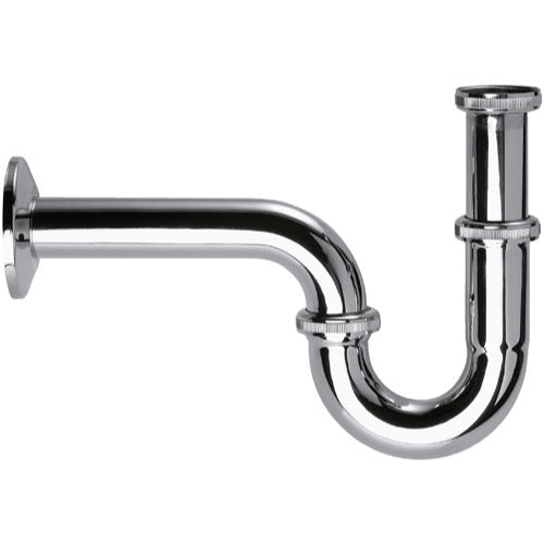 Chrome Wall Mounted P-Trap