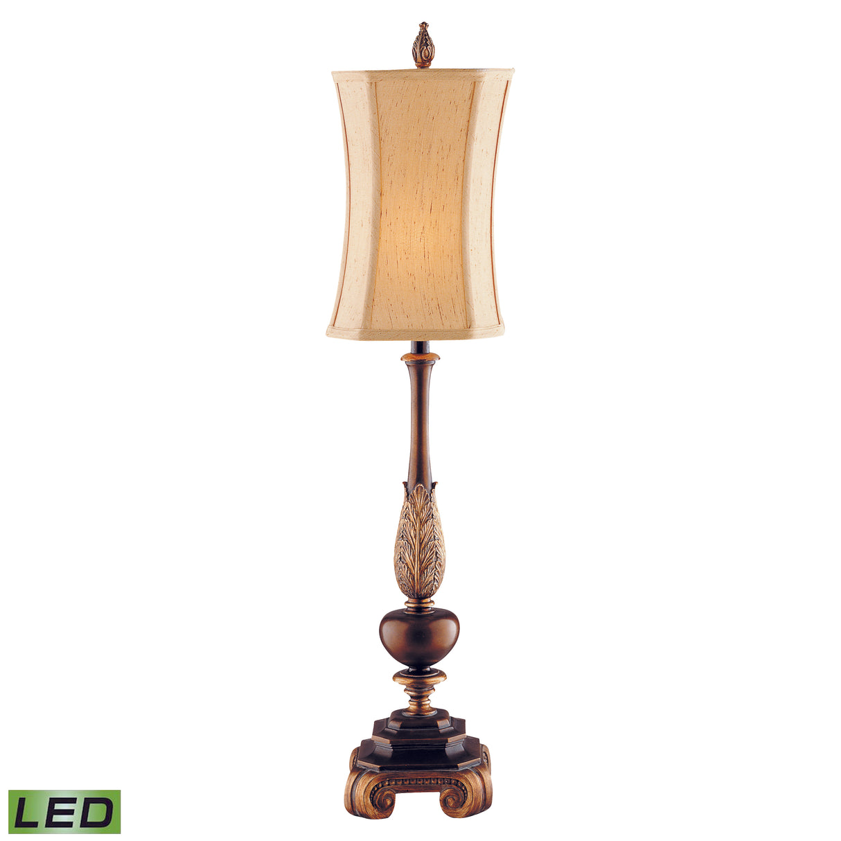 Elk 97755-LED Sweet Ginger 35.5'' High 1-Light Table Lamp - Antique Gold - Includes LED Bulb