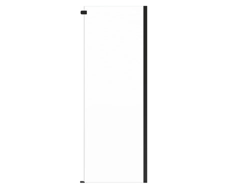 MAAX 137422-900-340-000 Odyssey SC Return Panel for 32 in. Base in Clear glass in Matte Black