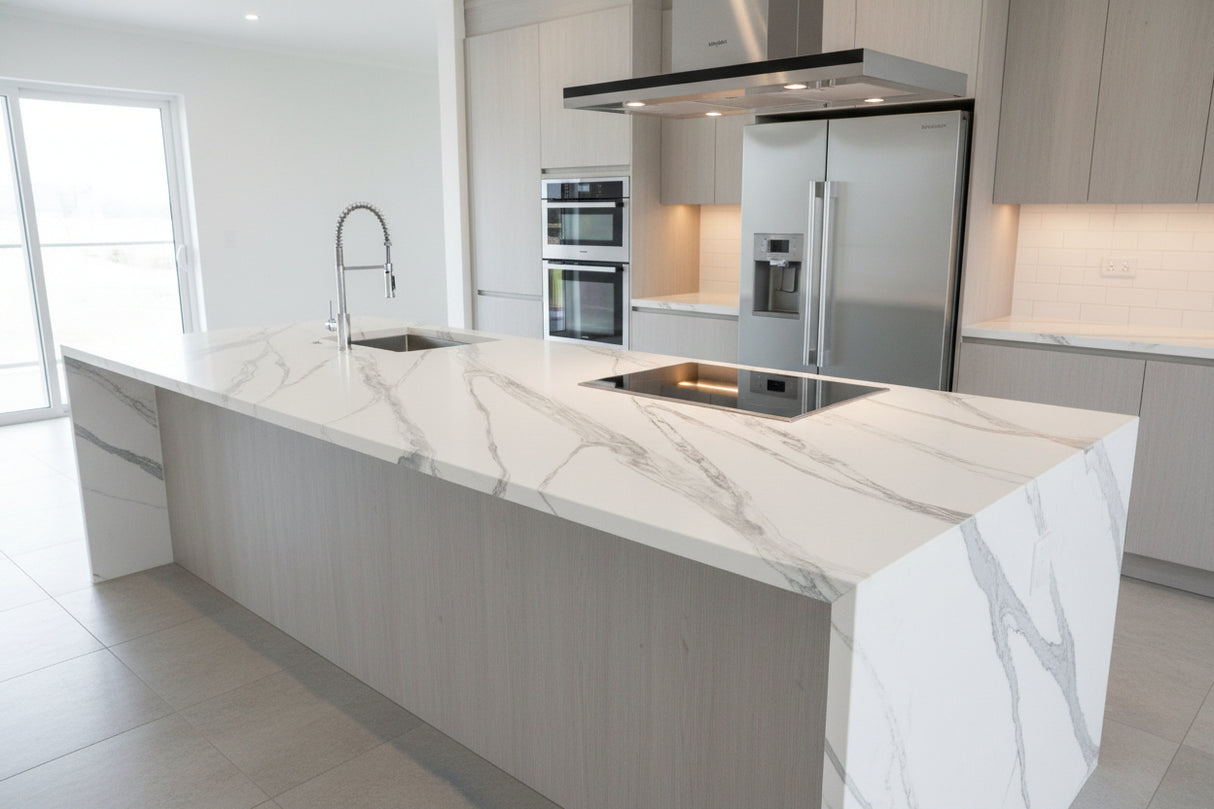 Bond Ridge Quartz Countertop – Summit Stone™