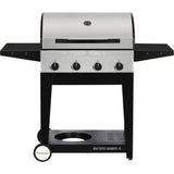 Cadac 98251-41G01-US Entertainer 4-BRN Stainless Steel Grill, 57,000BTU, Tank Storage Shelf