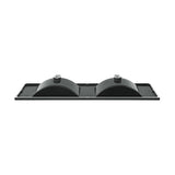 60 inch Vanity Top Bathroom Sink in Matte Black