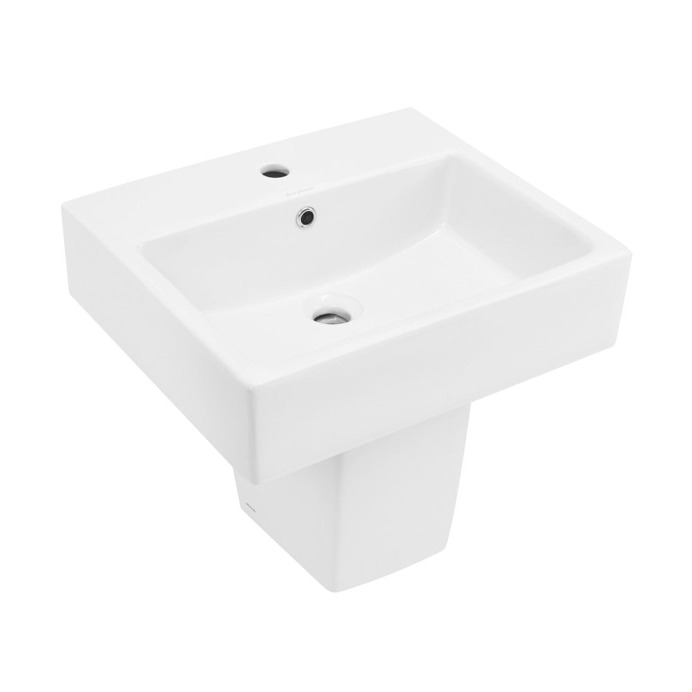 Concorde 21" Two-Piece Wall-Mount Bathroom Sink