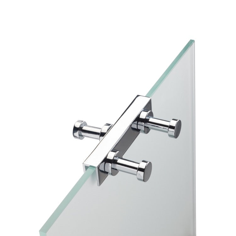 Over the Shower Door Triple Robe Hook