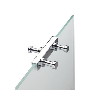 Over the Shower Door Triple Robe Hook