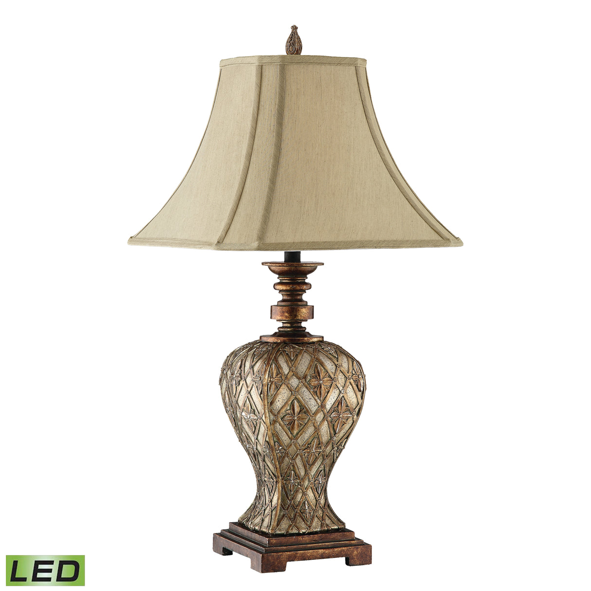 Elk 98871-LED Jaela 31.25'' High 1-Light Table Lamp - Gold - Includes LED Bulb
