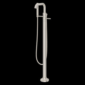 Tenet Tub Filler with Handshower in Brushed Nickel