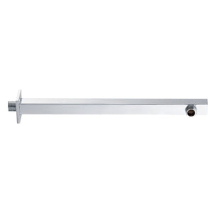 DAX Brass Square Shower Arm, 15", Brushed Nickel DAX-1011-375-BN