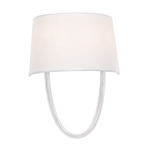 Stella 2 Light Polished Chrome Sconce 9902-CLEAR