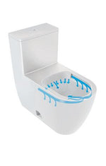 Duravit Starck 2 1.28 gpf Elongated One Piece Toilet in White