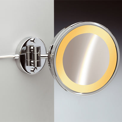 Lighted Makeup Mirror, Wall Mounted