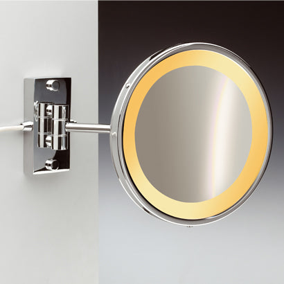 Lighted Makeup Mirror, Wall Mounted