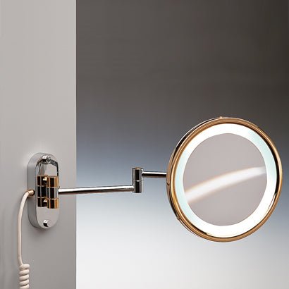 Wall Mounted Makeup Mirror, Lighted