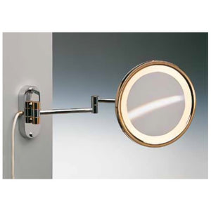 Lighted Makeup Mirror, Wall Mounted