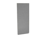 MAAX 103415-305-517 Utile 36 in. Composite Direct-to-Stud Side Wall in Factory Sleek Smoke