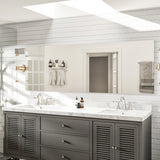 Eviva Sleek 72" x 30" Rectangular Frameless Mirror