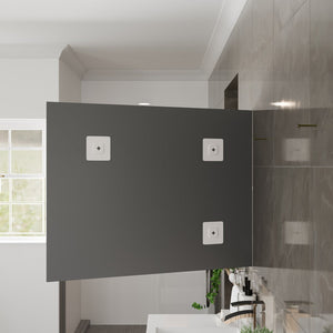 Eviva Mona 31" x 24" Rectangular Frameless Mirror