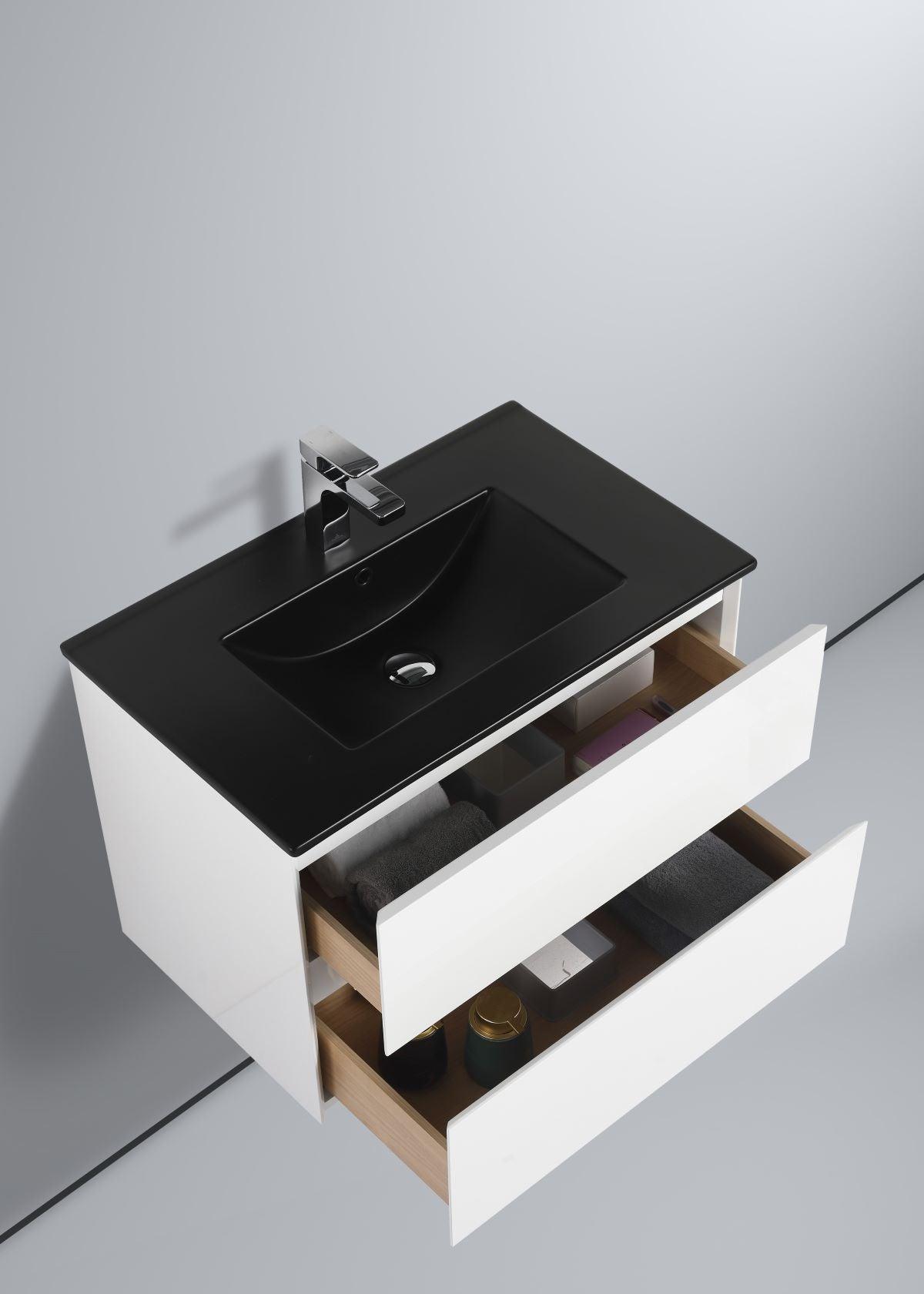 Blossom Assisi 30" Vanity - Eco-Friendly Modern Minimalist Design with Soft-Closing Drawers