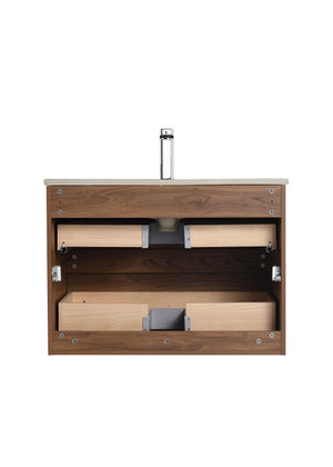 Blossom Assisi 30" Vanity - Eco-Friendly Modern Minimalist Design with Soft-Closing Drawers