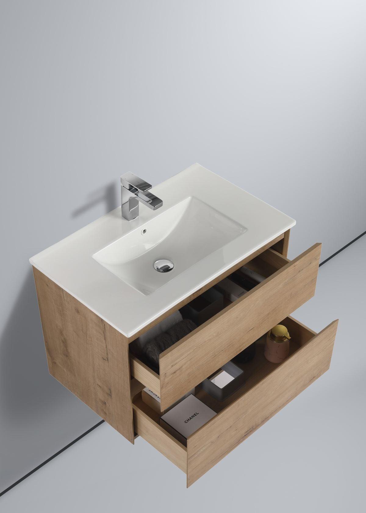 Blossom Assisi 30" Vanity - Eco-Friendly Modern Minimalist Design with Soft-Closing Drawers