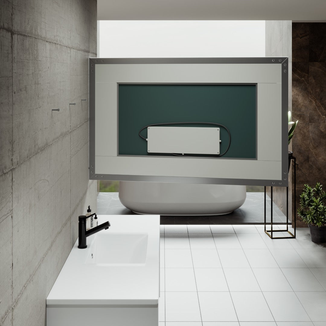 Eviva Frame 47" x 28" Rectangular Frameless Mirror