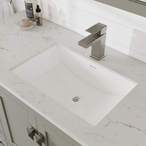 London 54 in. Gray Single Sink Bath Vanity with Carrara Quartz Top and Undermount Porcelain Sink