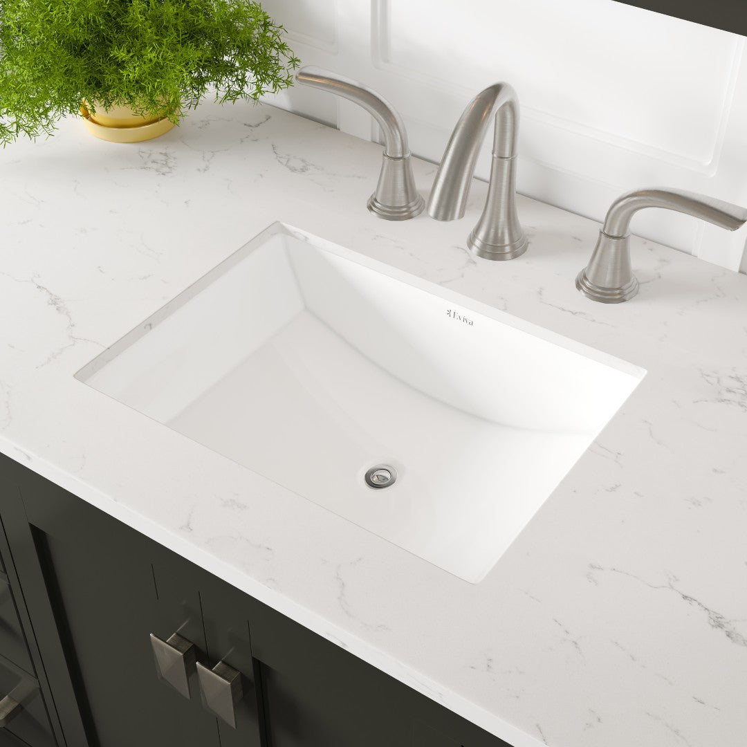 Aberdeen 42 in. Espresso Single Sink Bath Vanity with Carrara Quartz Top and Undermount Porcelain Sink