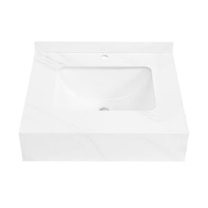 Avancer 24" Wall-Mounted Bathroom Sink