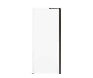 MAAX 139582-900-173-000 Reveal Sleek 71 Return Panel for 34 in. Base with Clear glass in Dark Bronze