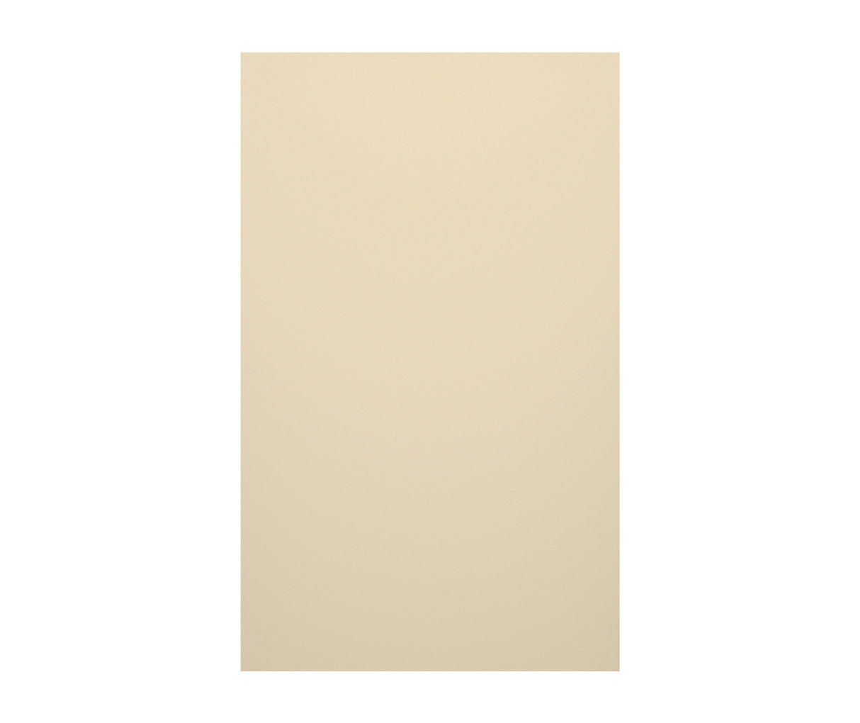 Swanstone SS-3672-1 36 x 72 Swanstone Smooth Glue up Bathtub and Shower Single Wall Panel in Bone SS0367201.037