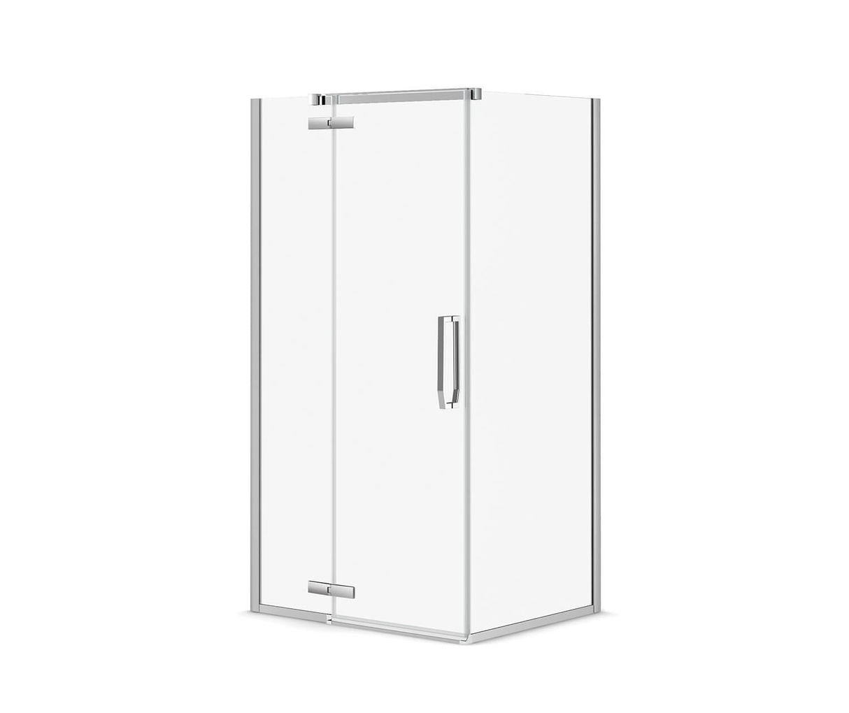 MAAX 136330-900-084-000 Link Rectangular 42 x 34 x 75 in. 8mm Pivot Shower Door for Corner Installation with Clear glass in Chrome