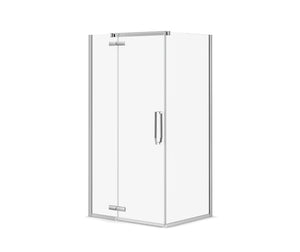 MAAX 136330-900-084-000 Link Rectangular 42 x 34 x 75 in. 8mm Pivot Shower Door for Corner Installation with Clear glass in Chrome