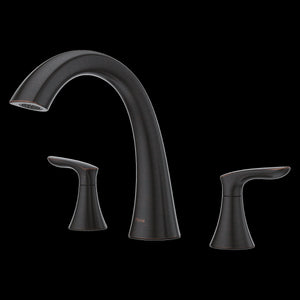 Weller 2-Handle Roman Tub Trim in Tuscan Bronze