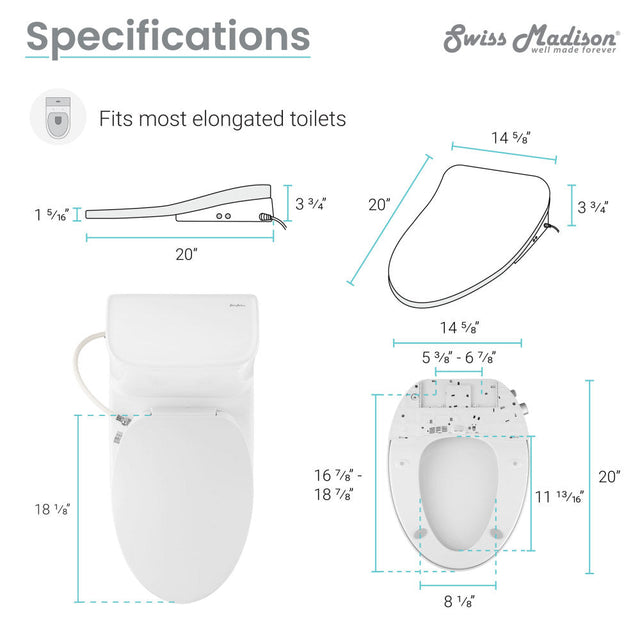Avancer Smart Toilet Seat Bidet